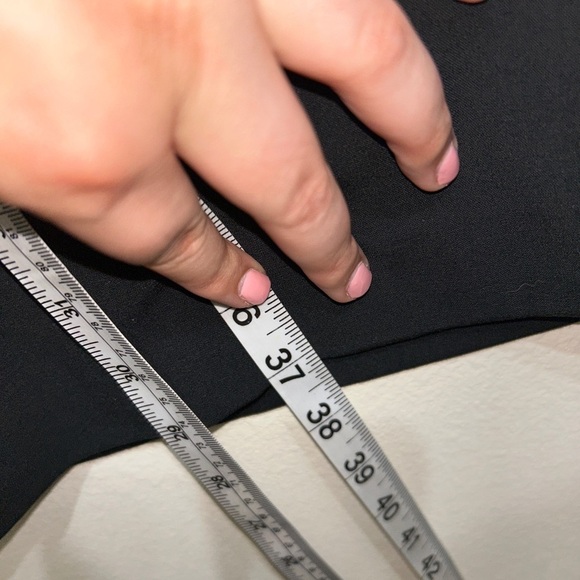 Ann Taylor NWT Black Brown Geometric Print Sheath Dress | Size 6 - Picture 5 of 7